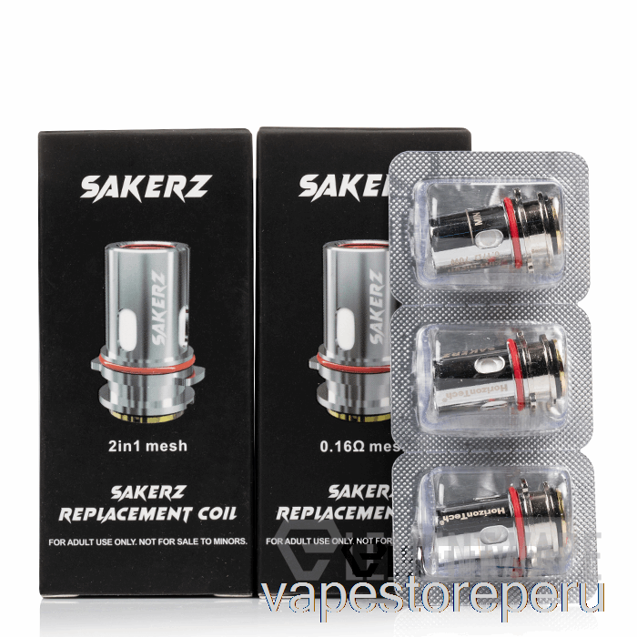 Bobinas De Repuesto Vape Recargables Horizon Sakerz Bobinas Sakerz De 0,4 Ohmios